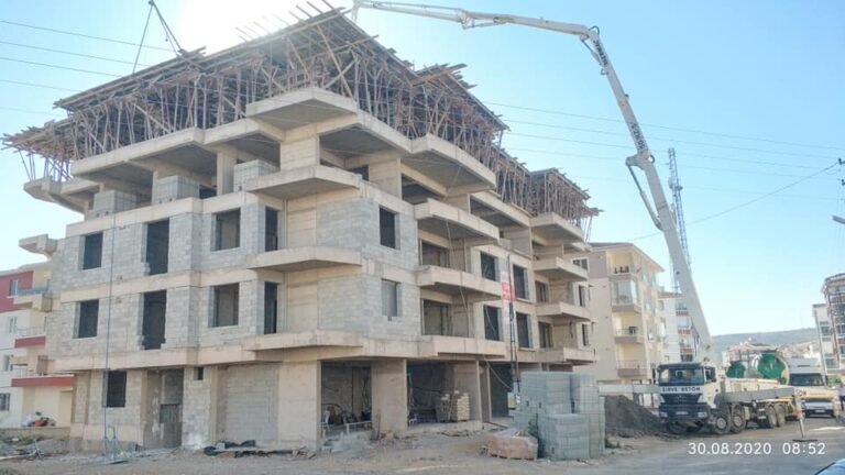 Saadet Evleri Projemizde Son Beton Dökümü Başladı