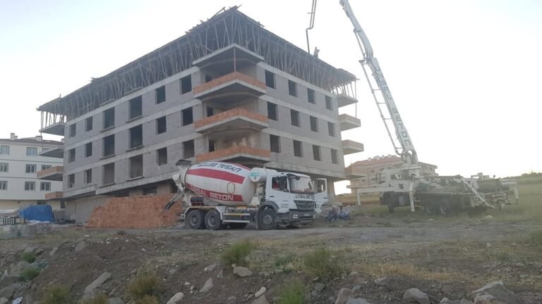 Elif Evleri Projemizde Son Beton Dökümü Tamamlandı
