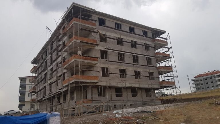 Elif Evleri Projemizde Duvar İşleri Tamamlandı