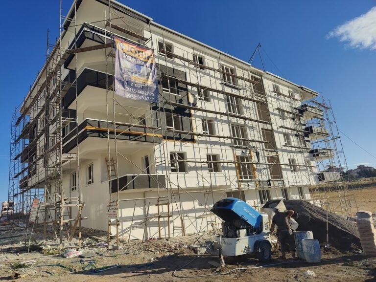 Elif Evleri Projemizde Cephe Boyası Tamamlandı