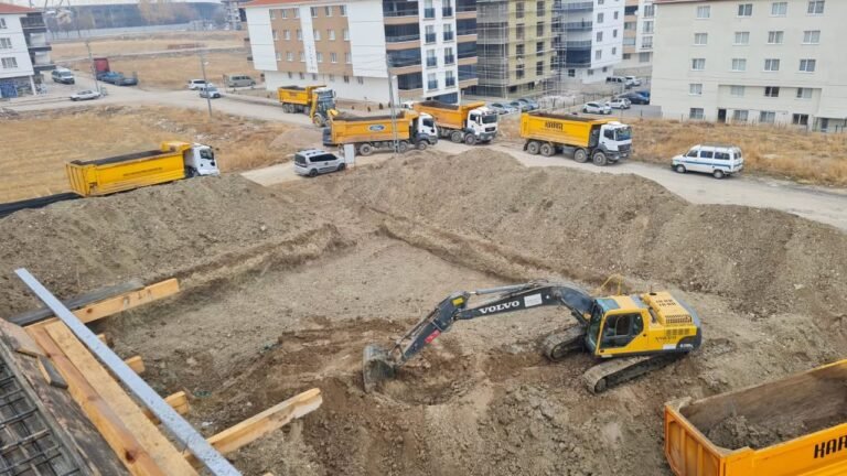Fırat Life A Blok Hafriyat Çalışmaları Tamamlandı